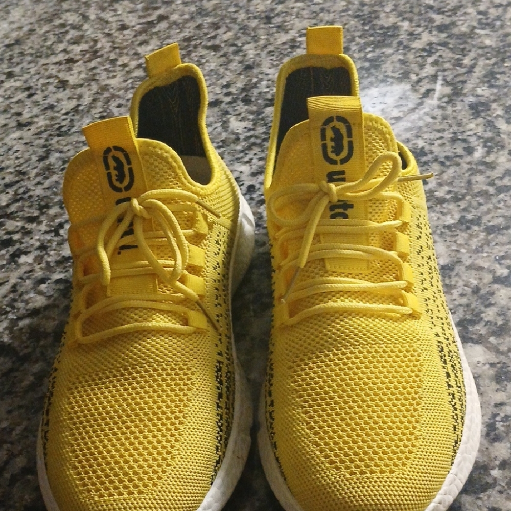 Ecko Unlimited Yellow Athletic Sneakers
